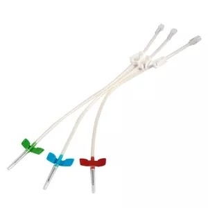 CE Medical Care Safety Dull Av Fistula Needle Stainless Steel Injection Puncture Instrument