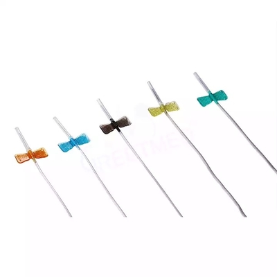 CE Medical Care Safety Dull Av Fistula Needle Stainless Steel Injection Puncture Instrument