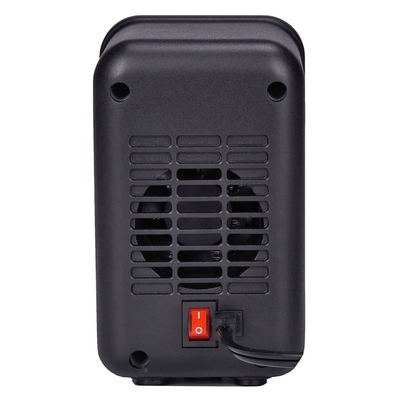 Portable 350W PTC Ceramic Desktop Manual Heater Adjustable Thermostat Overheat Protection