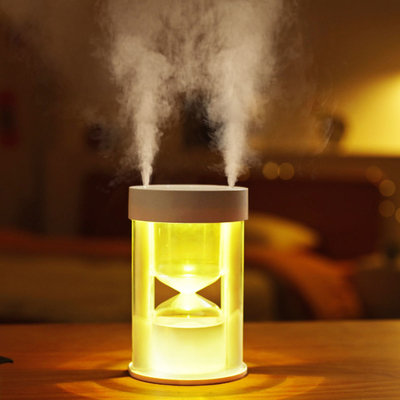 Dual Water Spray Humidifier Portable Air Warm Mist Humidifier For Yoga Room