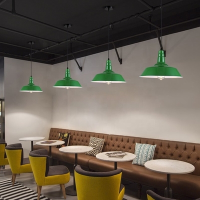 E27 Industrial Rustic Pendant Light Retro Base Iron Hanging Luminaires Chandeliers For Kitchen