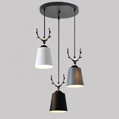 Nordic Three Head Restaurant Chandelier Modern Simple Creative Macaron Bar Table Lamp Chandelier