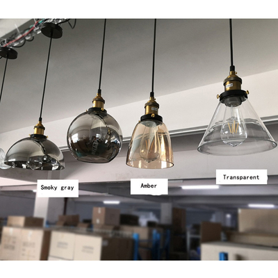 Globe Glass Pendant Lights For Kitchen Hanging Light Fixtures