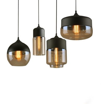glass chandelier modern Restaurant cafe Hotel Chandeliers Pendant Lights