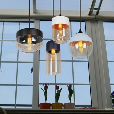 glass chandelier modern Restaurant cafe Hotel Chandeliers Pendant Lights