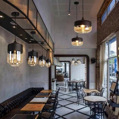 glass chandelier modern Restaurant cafe Hotel Chandeliers Pendant Lights