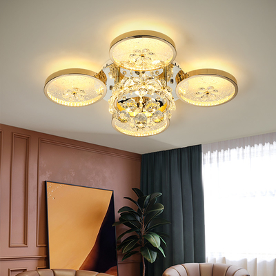 Mid Century Modern Crystal Led Lighting Lamp Ceiling Color Acrylic Crystal Pendant