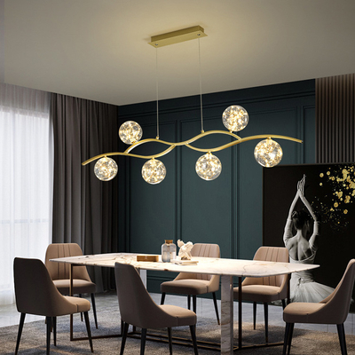 modern home lighting fixtures chandeliers living room bedroom ceiling pendant lights magic bean glass ball chandelier