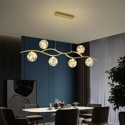 modern home lighting fixtures chandeliers living room bedroom ceiling pendant lights magic bean glass ball chandelier