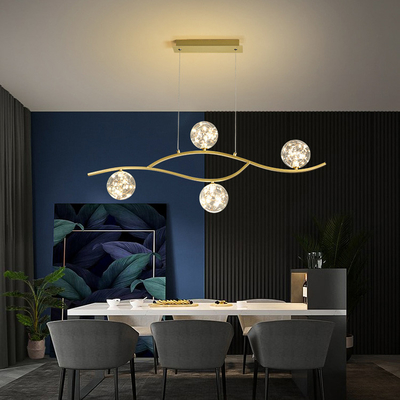 modern home lighting fixtures chandeliers living room bedroom ceiling pendant lights magic bean glass ball chandelier