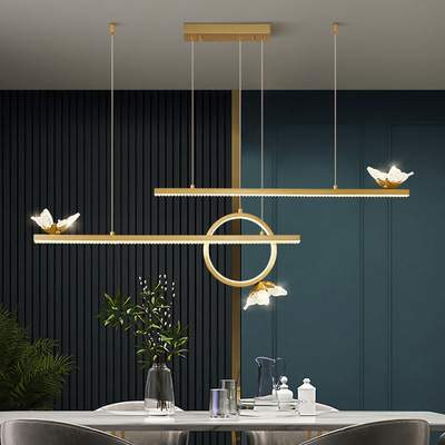 latest chandelier designs chandlers lights modern art pieces nordic lamps brass leaf lighting