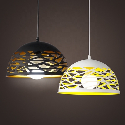 Restaurant lamp modern simple creative bedroom lighting hollow out Pendant Light