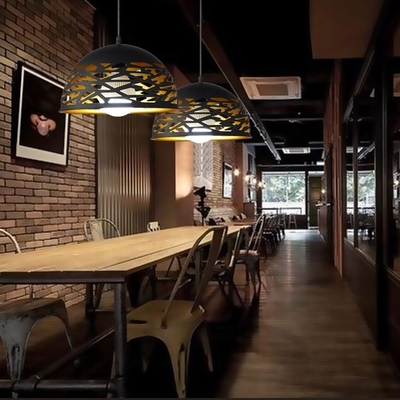 Restaurant lamp modern simple creative bedroom lighting hollow out Pendant Light
