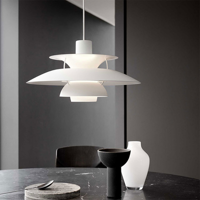 Nordic Metal dining room chandelier Denmark creative modern bedroom LED chandelier