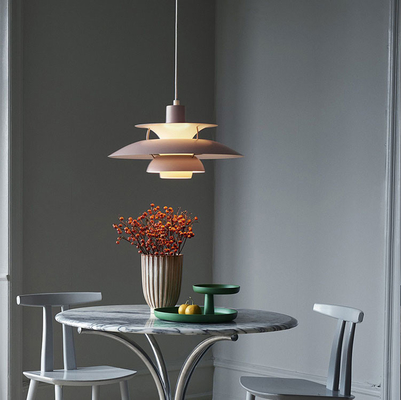 Nordic Metal dining room chandelier Denmark creative modern bedroom LED chandelier