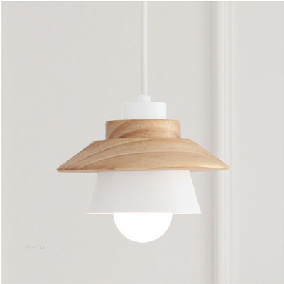 Nordic solid wood chandelier to meet the needs of a variety of scenes pendant light