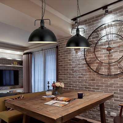 Custom Hotel Project Simple Modern Light Led Black Iron Drop Light Indoor Chandelier