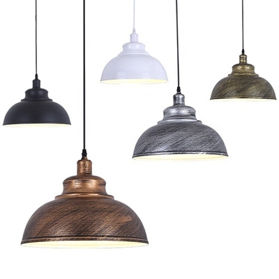 Retro Customized Color Industrial Chandelier Attic Pendant Hanging Lamp E27 For Home Kitchen Bar Lighting Decor