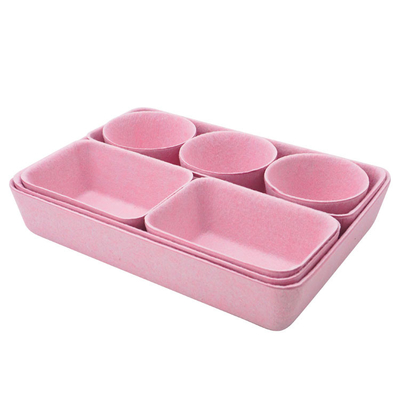 wholesale integrated fashion portable felt bedside caddy felt drawer organizer box for table