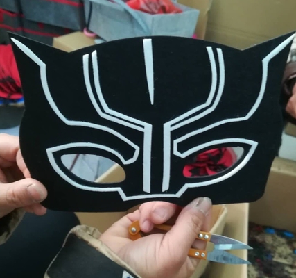Custom Felt Superhero Party Masks For Children Aged 3+