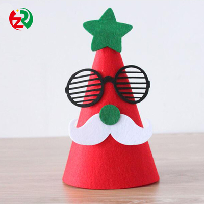 Felt Handmade Christmas Hat Mini Christmas Ornaments For Decoration