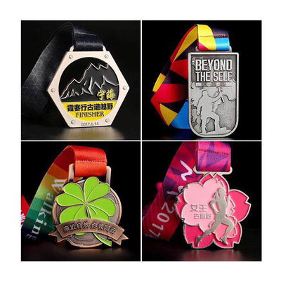 Track Field Metal Commemorative Medals Marathon Gold Silver Bronze Event Medals