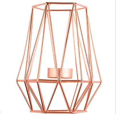 Hot Sale Metal Candle Stand  Sturdy Material Wholesale Candlestick Tabl Lamp Nordic Candle Holder