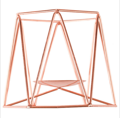 Hot Sale Metal Candle Stand  Sturdy Material Wholesale Candlestick Tabl Lamp Nordic Candle Holder