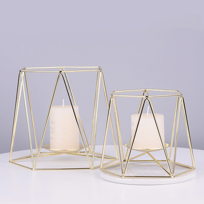 Hot Sale The New Candle Holder Luxury Wedding Candle Holder Stand  Metal Candlestick