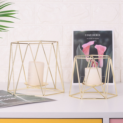 Hot Sale The New Candle Holder Luxury Wedding Candle Holder Stand  Metal Candlestick