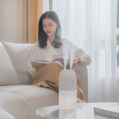 Dual Spray Ultrasonic Wireless Air Humidifier Portable Desktop Mist Spray
