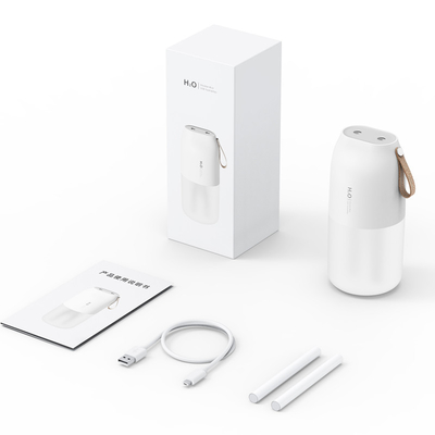 Dual Spray Ultrasonic Wireless Air Humidifier Portable Desktop Mist Spray