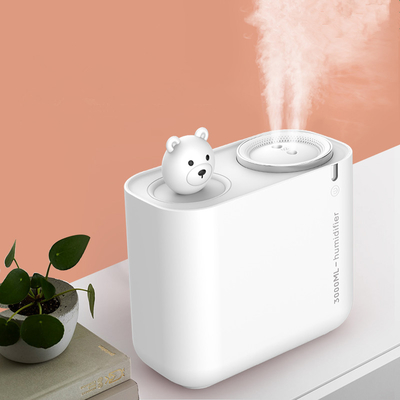 3000ML Dual Spray Ultrasonic Atomizer Large Capacity Home Office Air Humidifier Cool Mist Maker
