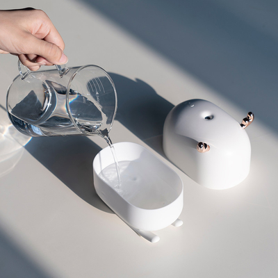 260ML Sleigh Deer Ultrasonic Air Humidifier Aroma Essential Oil Diffuser for Home Car USB Fogger Mist Maker with LED Nig