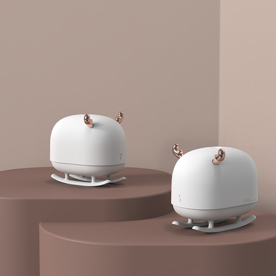 260ML Sleigh Deer Ultrasonic Air Humidifier Aroma Essential Oil Diffuser for Home Car USB Fogger Mist Maker with LED Nig