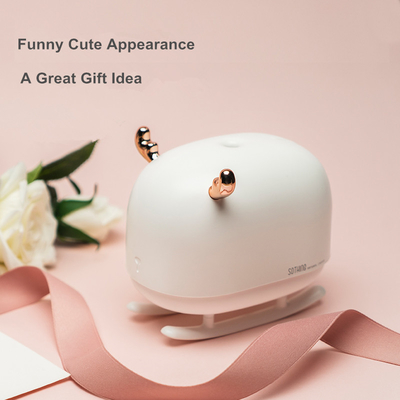 260ML Sleigh Deer Ultrasonic Air Humidifier Aroma Essential Oil Diffuser for Home Car USB Fogger Mist Maker with LED Nig
