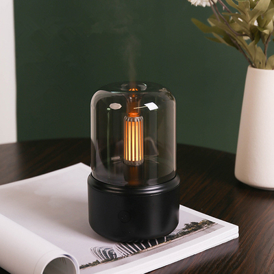 Home Office Use Candle Light Intelligent Humidifier  2022 Creative Gifts Simulation Candle Light Aroma Diffuser