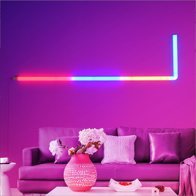 TV Background Led Indoor Home Decor RGB App Remote Google Alexa  Control Combination Modern Smart Plug In Sconce Wall La