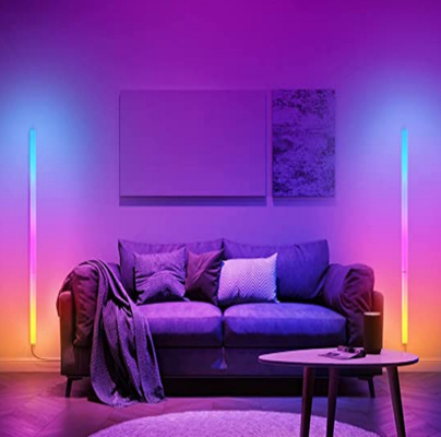 TV Background Led Indoor Home Decor RGB App Remote Google Alexa  Control Combination Modern Smart Plug In Sconce Wall La