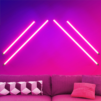 TV Background Led Indoor Home Decor RGB App Remote Google Alexa  Control Combination Modern Smart Plug In Sconce Wall La