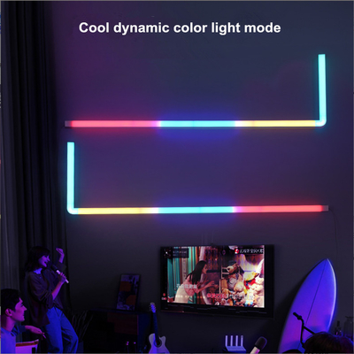 TV Background Led Indoor Home Decor RGB App Remote Google Alexa  Control Combination Modern Smart Plug In Sconce Wall La