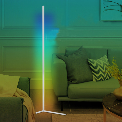 Drop Shipping Modern Nordic Luxury Tripod Corner Metal Floor Lamp For Bedroom Living Room Hotel