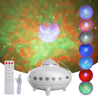 2022 New 12 Constellations Music Galaxy Projector Lamp Romantic Nebula Planet Laser Atmosphere lamp with BT and Remote C