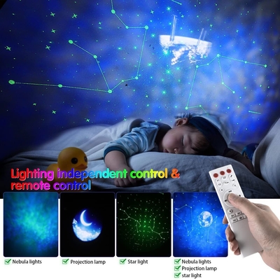 2022 New Star Projector Night Light 12 Constellations Projection Night Light   for Home  Holiday Decoration Gift