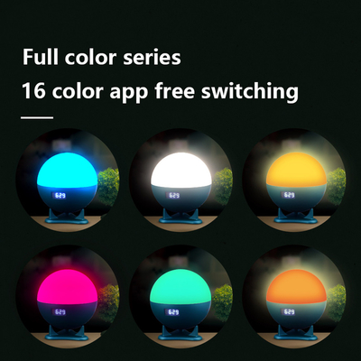 Smart Tuya Wake Up Light Alarm Clock Touch Sense 16 Colors Multi Functional Night Light With Sleep Aid Music For Bedroom