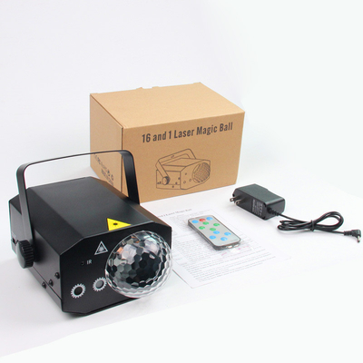 Party Disco Ball Light DJ Disco Mini Stage Lights Sound Activated Remote Control for Party Club Bar KTV Holiday Dance Ho