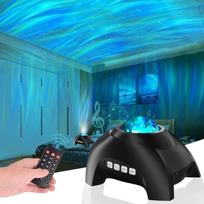 Aurora Projector Star Night Lights Northern lights Galaxy Projector for Bedroom Kids Gift with Wireless Speaker & White