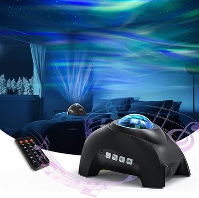 Aurora Projector Star Night Lights Northern lights Galaxy Projector for Bedroom Kids Gift with Wireless Speaker & White