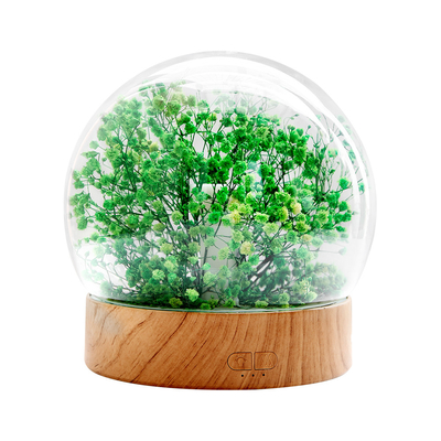 Creative Everlasting Flower Music Night Light Wireless Speaker Colorful Atmosphere Light Home Decoration with Remote Con