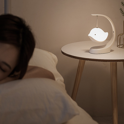 Creative 2 in 1 Cute Hanging Bird Night light Wireless Speaker Colorful Atmosphere Light Sleeping Night Light  Home Deco